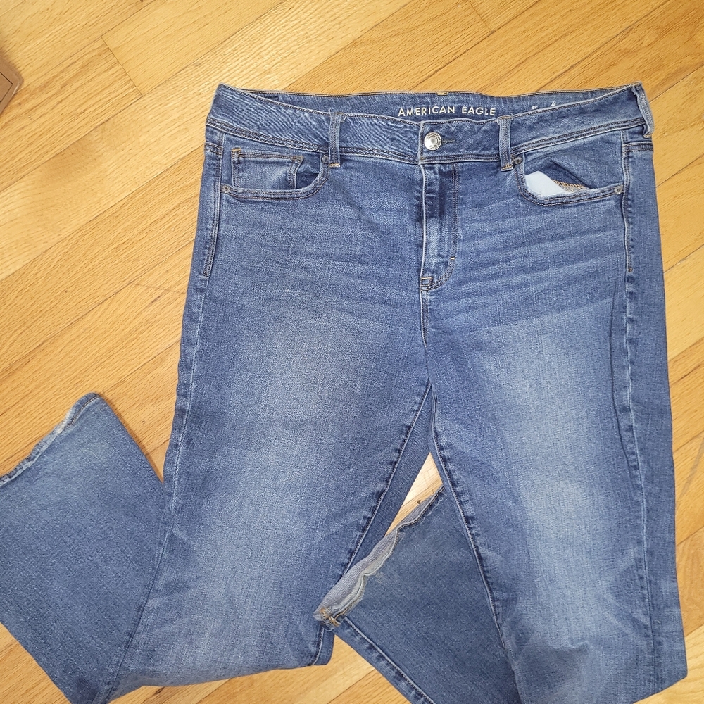 American Eagle Outfitters Blue Women Jeans